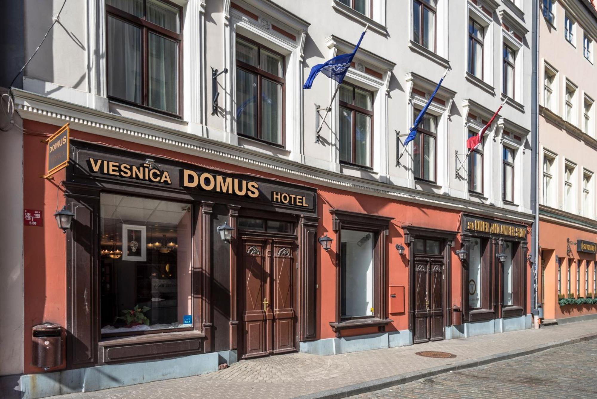 Rija Domus Hotel Riga Exterior foto
